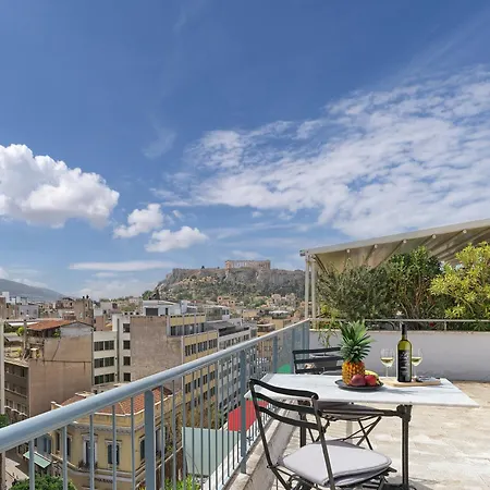 Top-Floor Athens Studio With Stunning Views Of The Parthenon Exterior photo